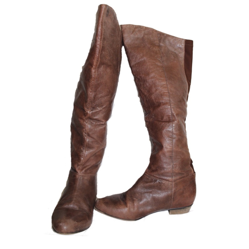 BP Nordstrom Brown Leather Boots